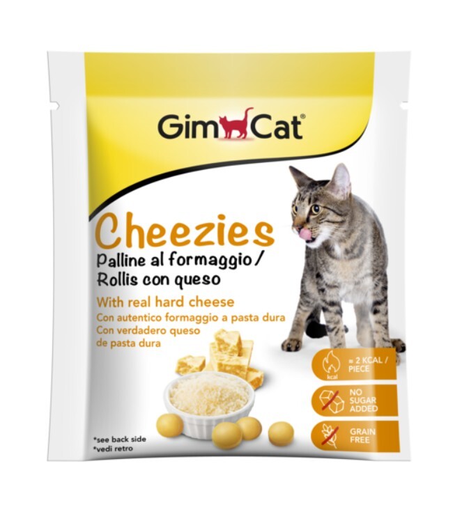 Gimcat Cheezies Peynirli Kedi Ödül Tableti 10 GR | SRC: Barcode: 4002064409566